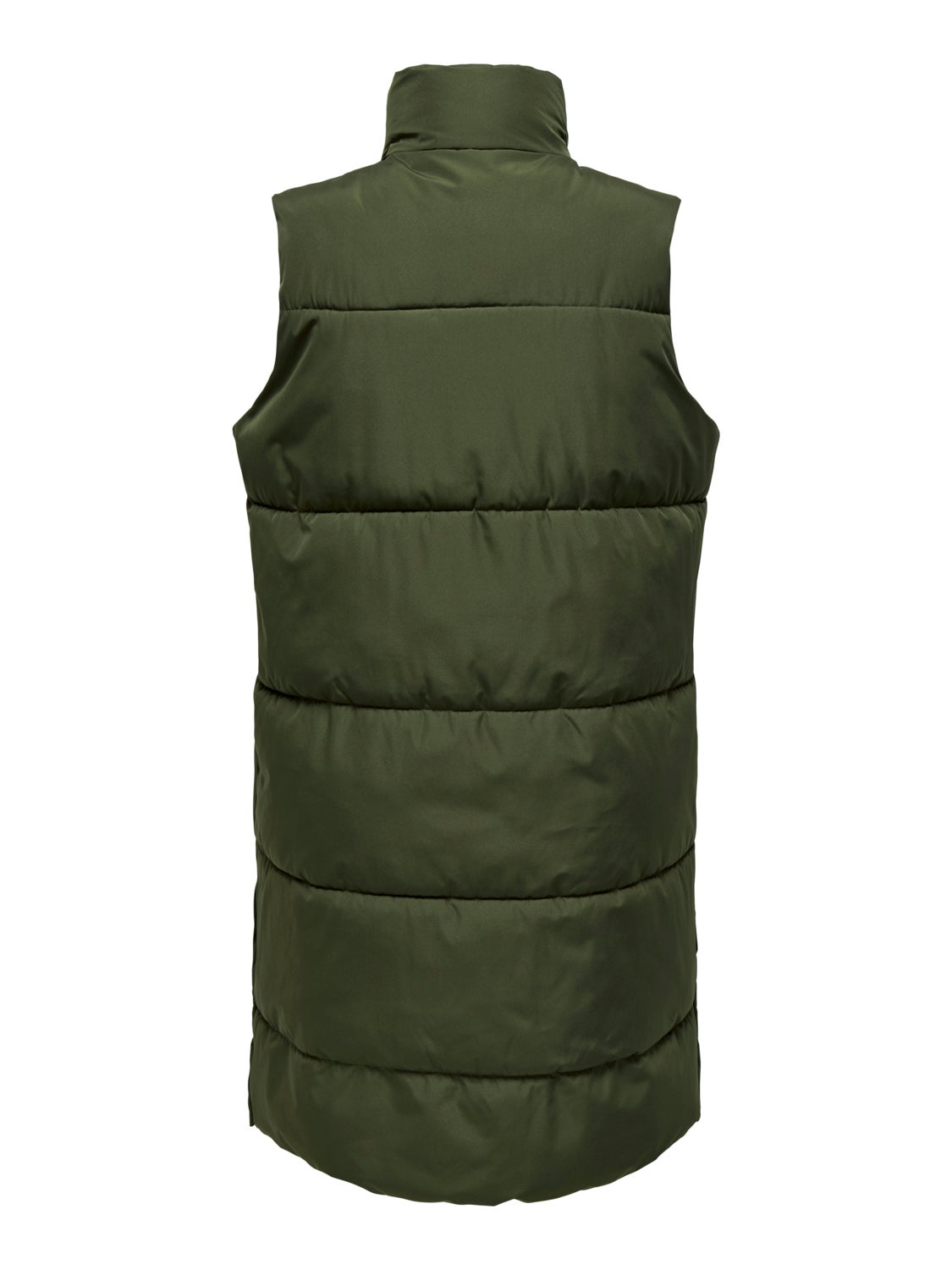 Curvy long puffer gilet