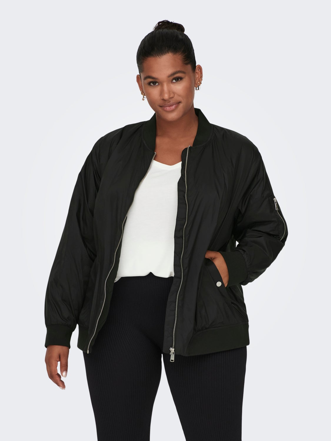 Curvy Bomber jacket