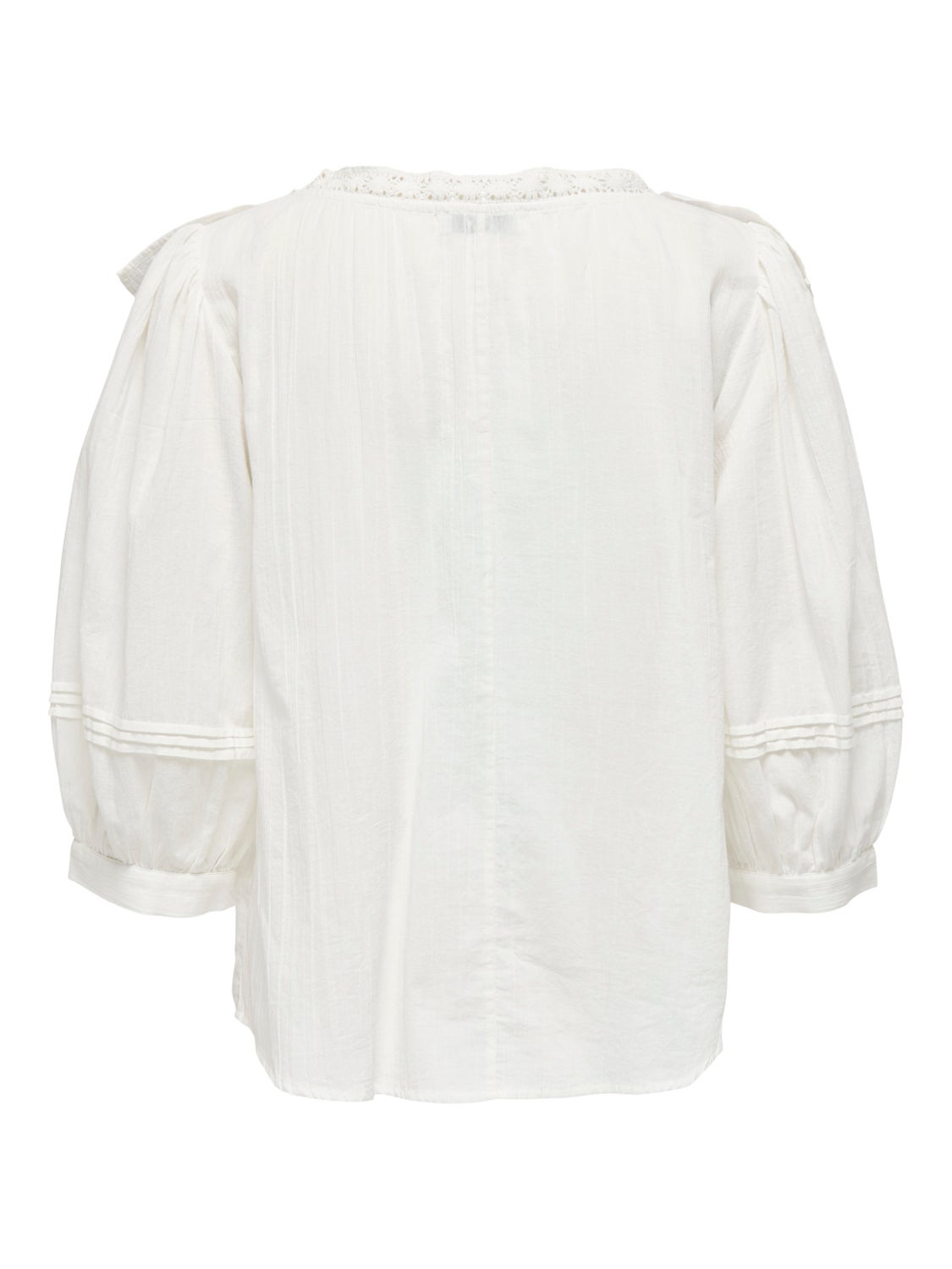 V-neck frill detail top