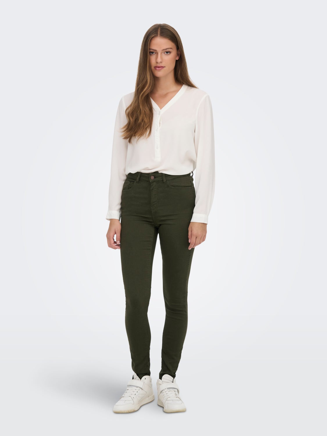 V-neck placket Shirt