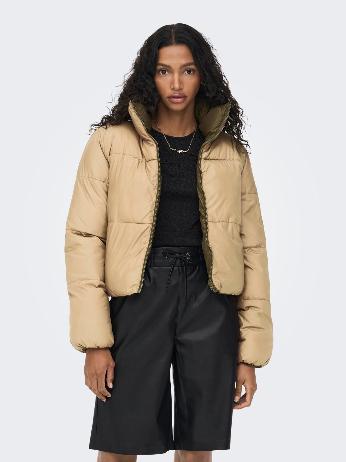 Reverse Puffer Jacket