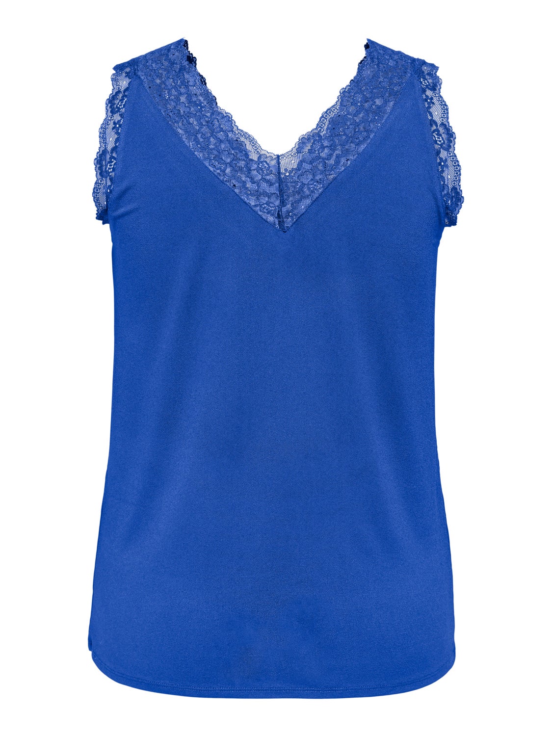 Curvy sleeveless top