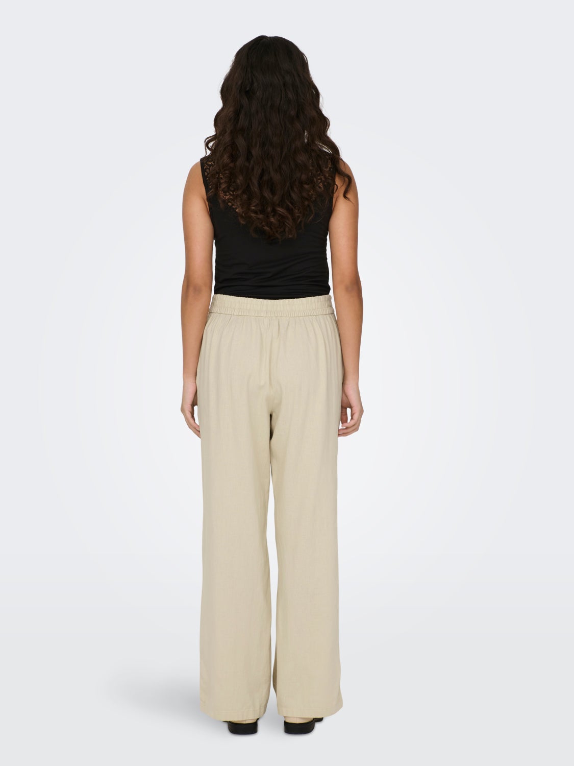 Wide Leg Linen Pants