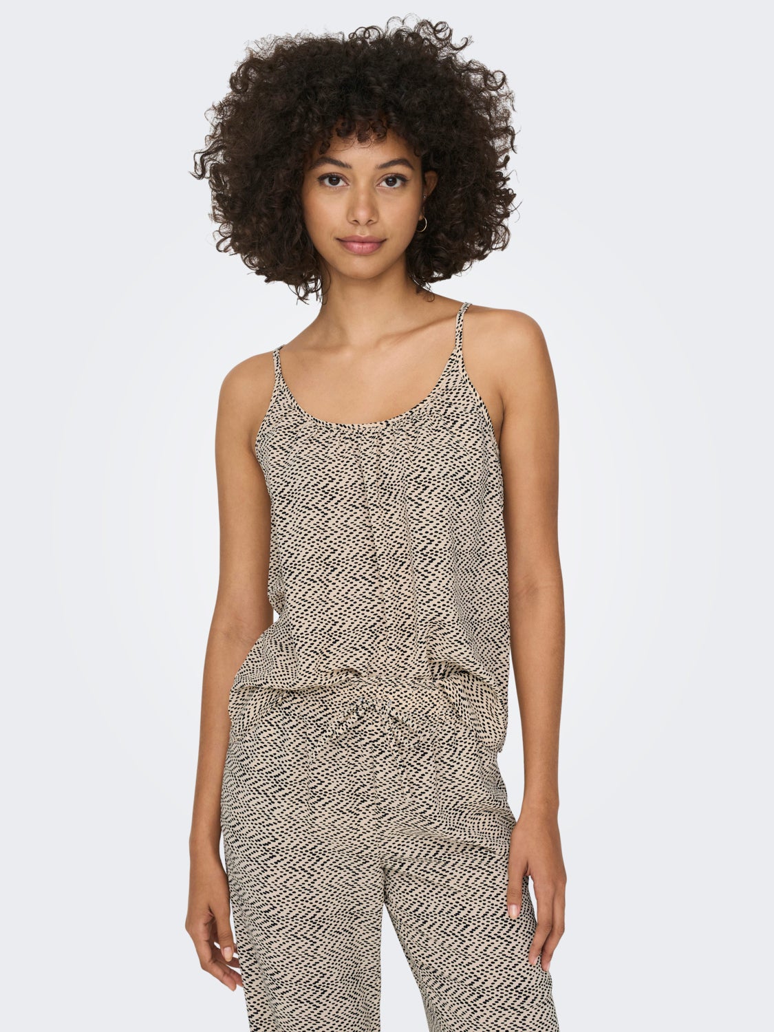 Regular Fit O-Neck Top