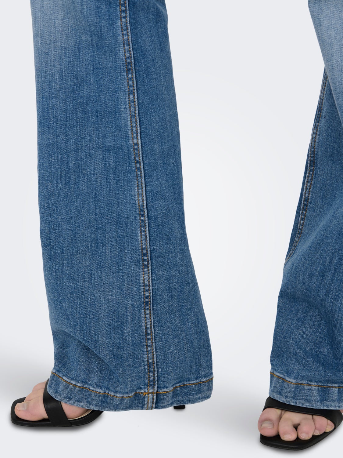 JDYFLORA FLARED HIGH M BLUE DNM