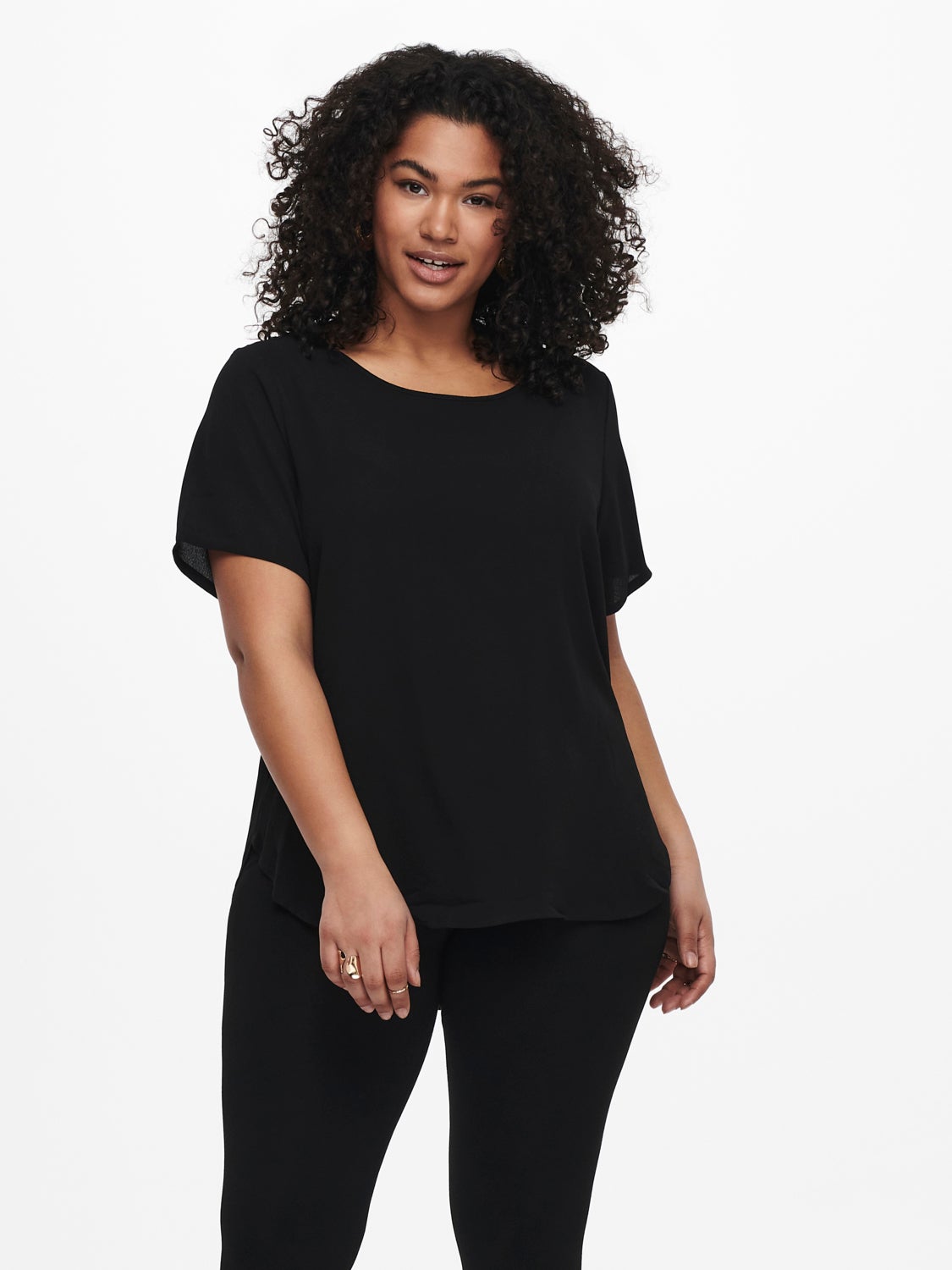 Curvy short sleeve Top