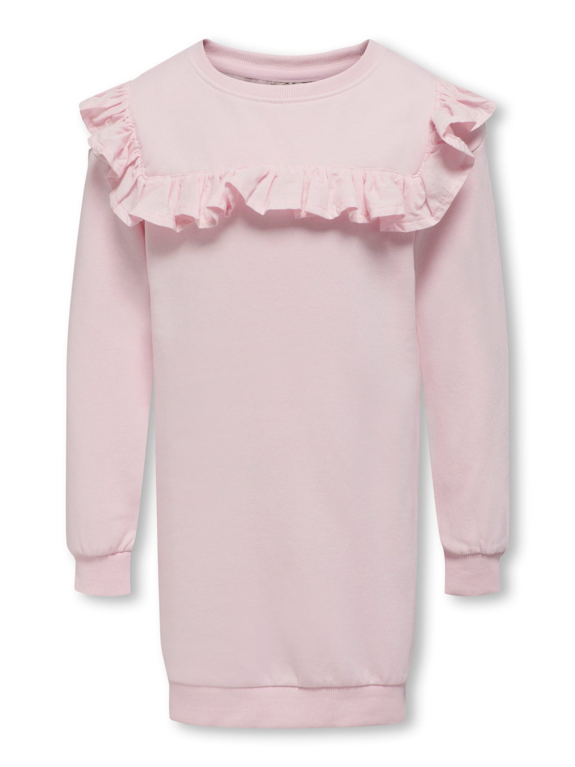 Frill sweat Dress