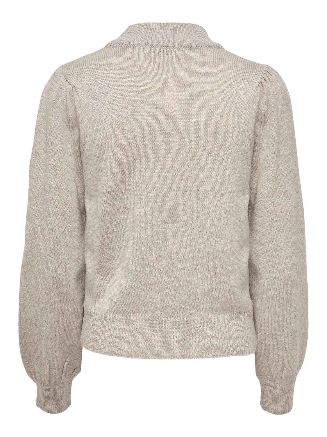 High neck knitted pullover