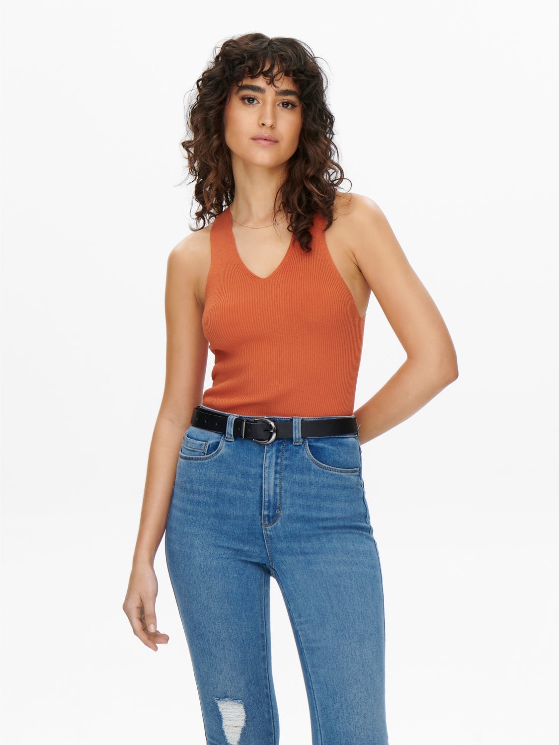 Knot detailed Knitted Top