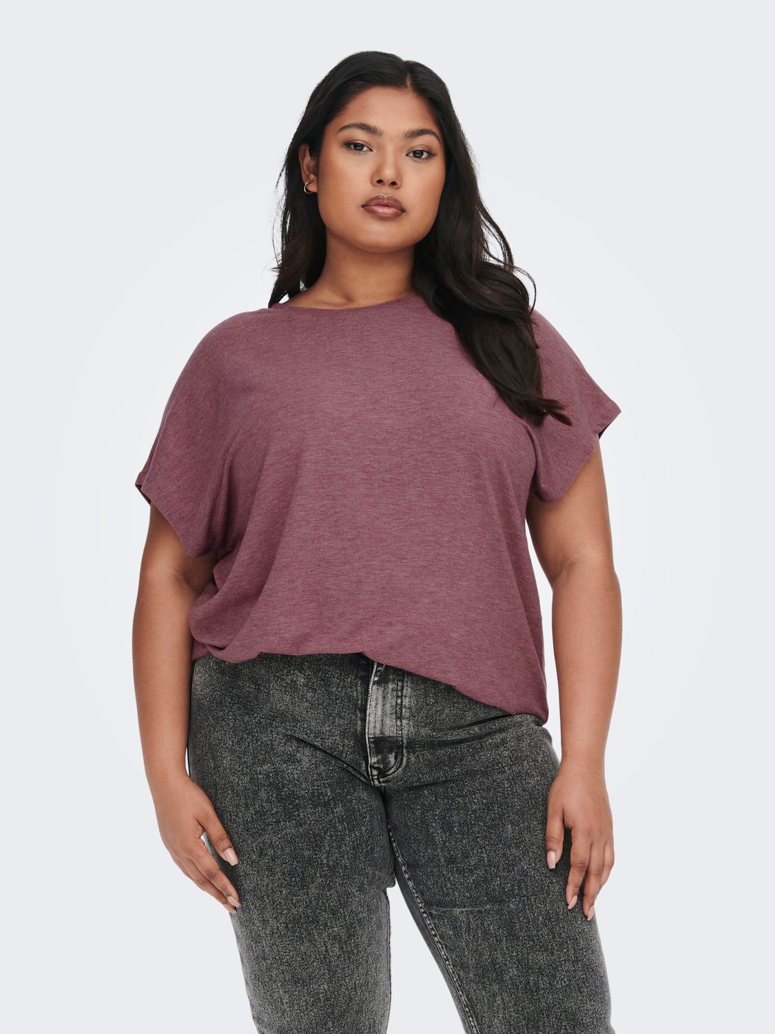 Regular Fit O-Neck Top