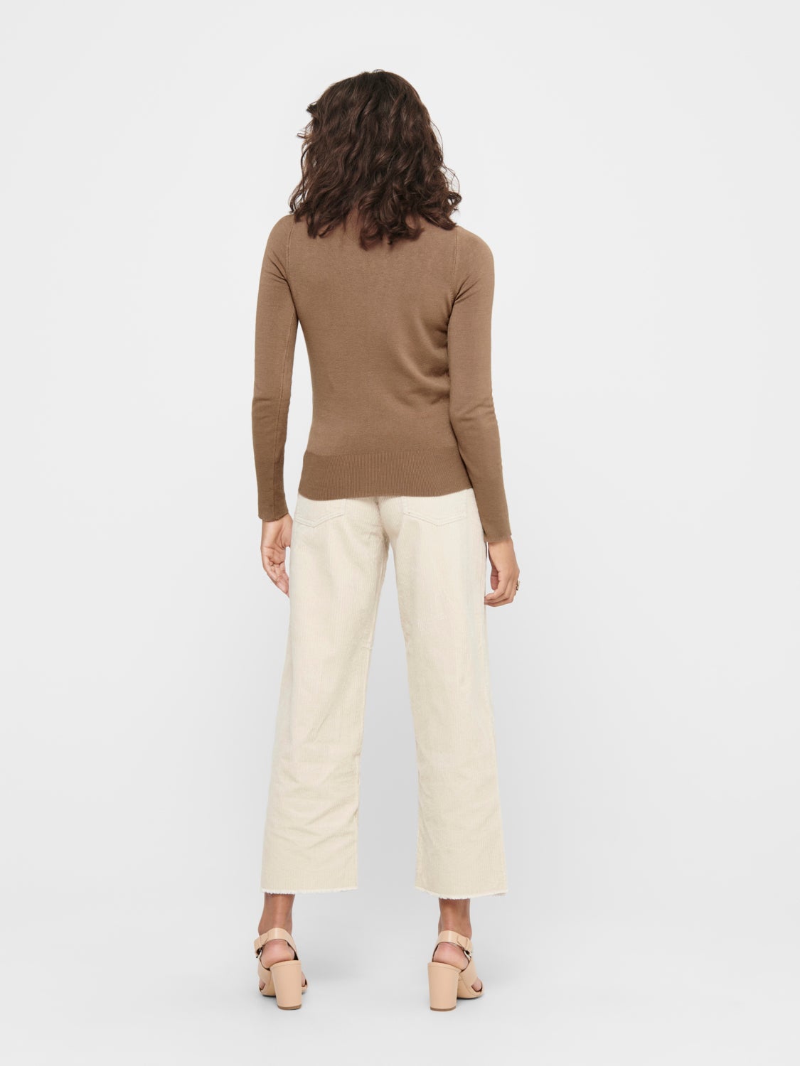Rollneck Knitted Pullover