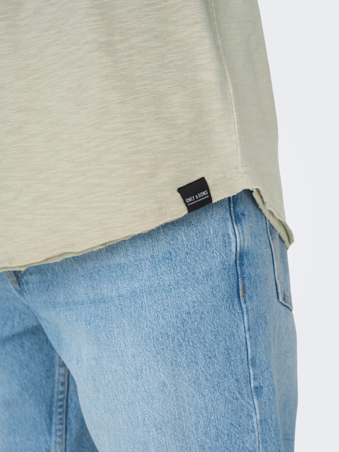 Basic o-hals t-shirt