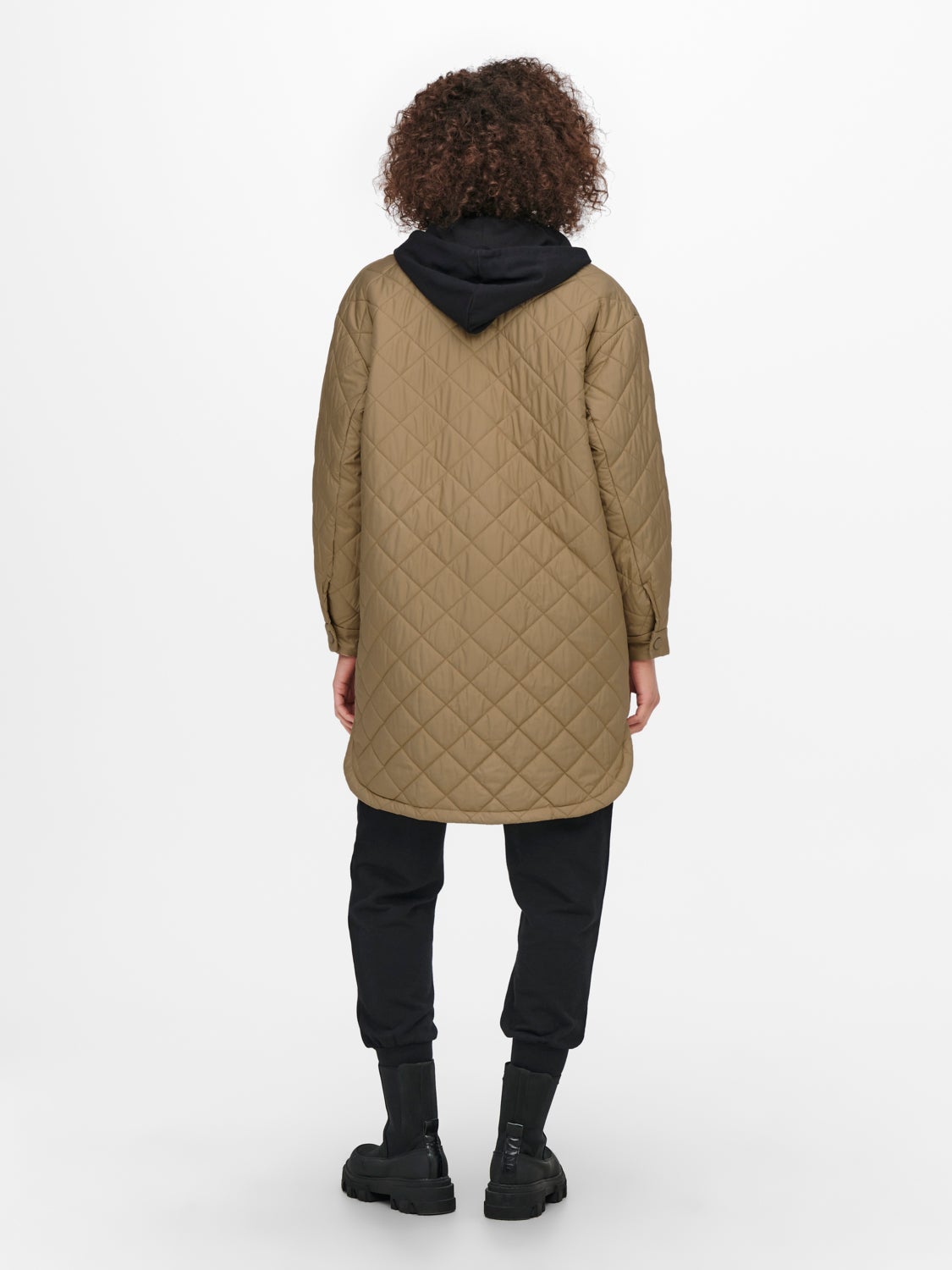 Long quilted Shacket