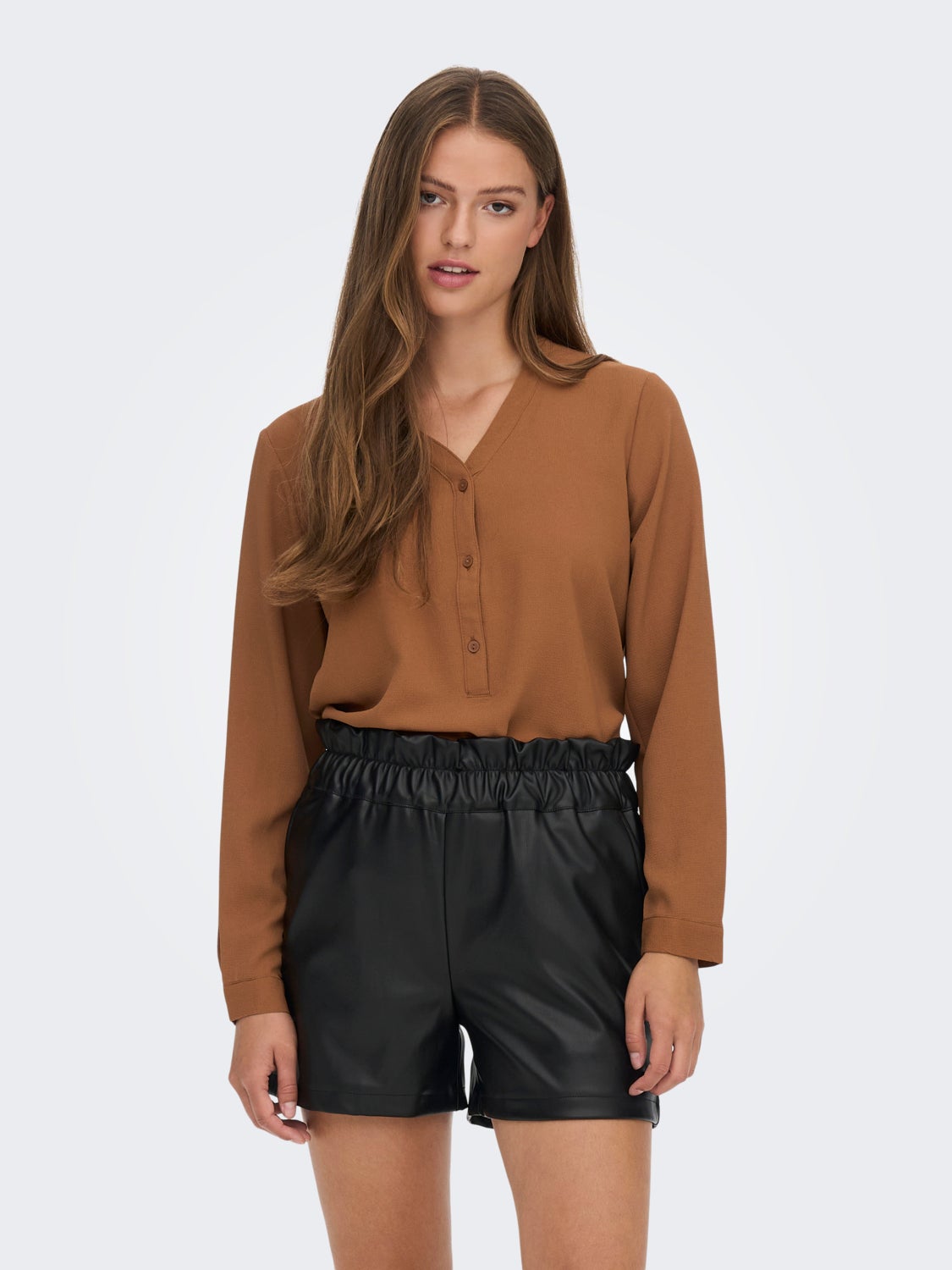 V-neck placket Shirt