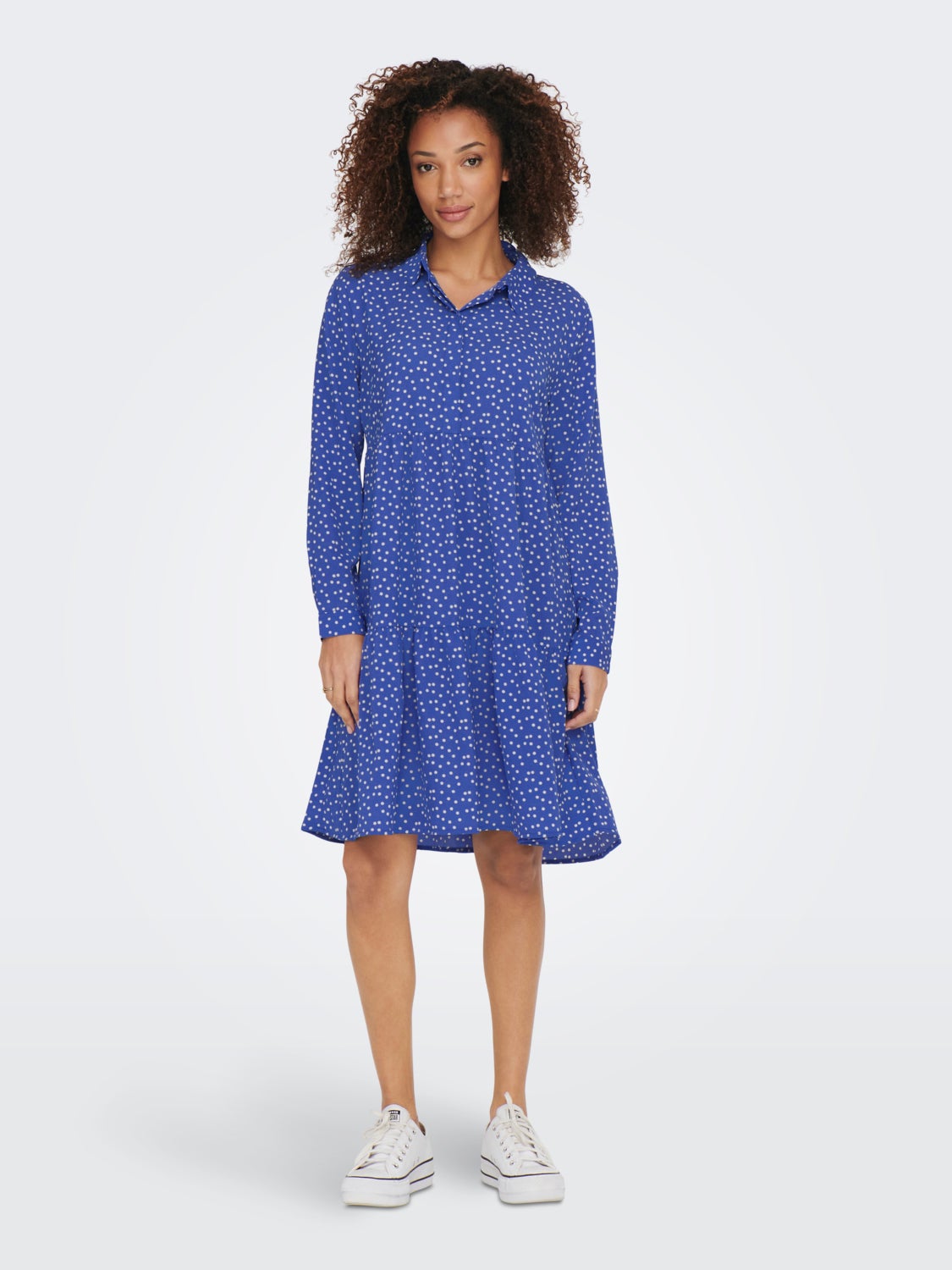 Mini dress with print