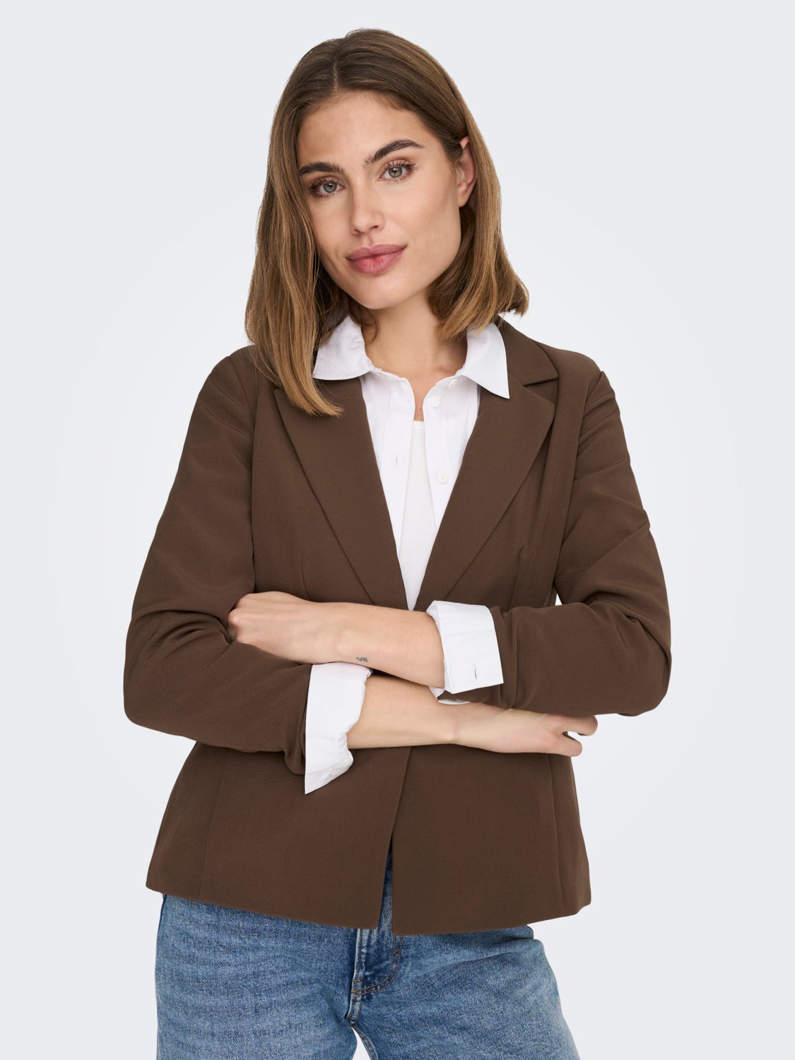 Pleat Blazer