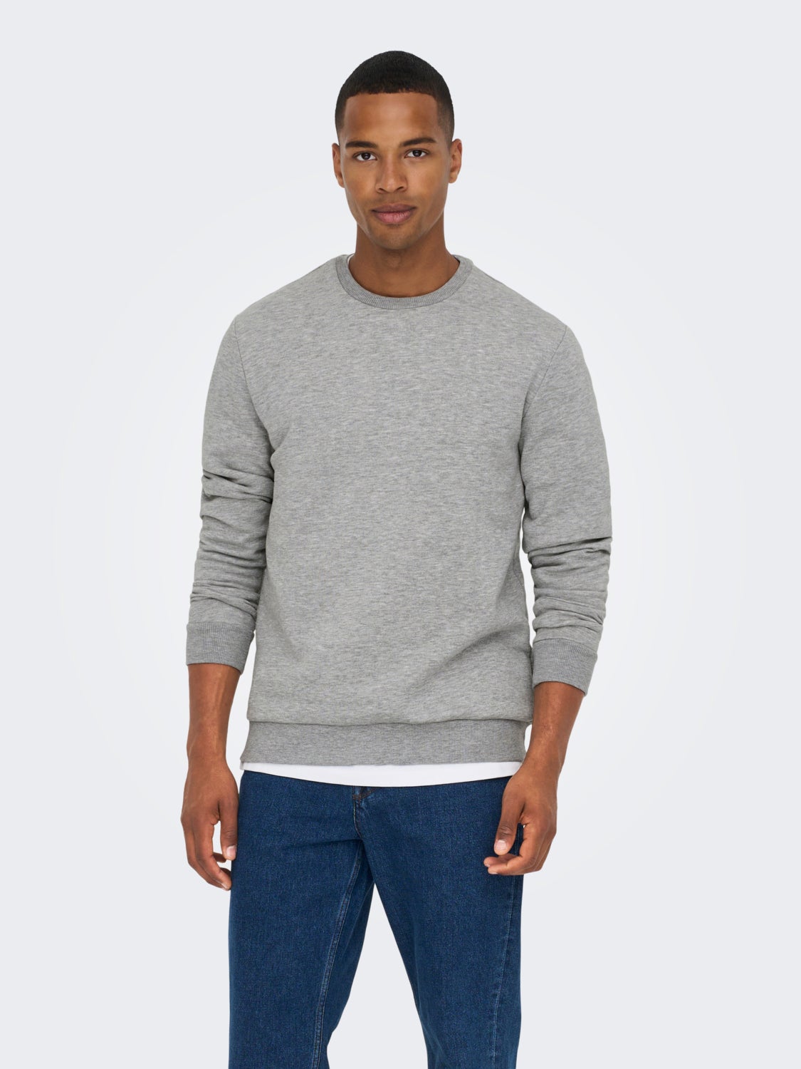 Regular Fit O-Neck Sweatshirt