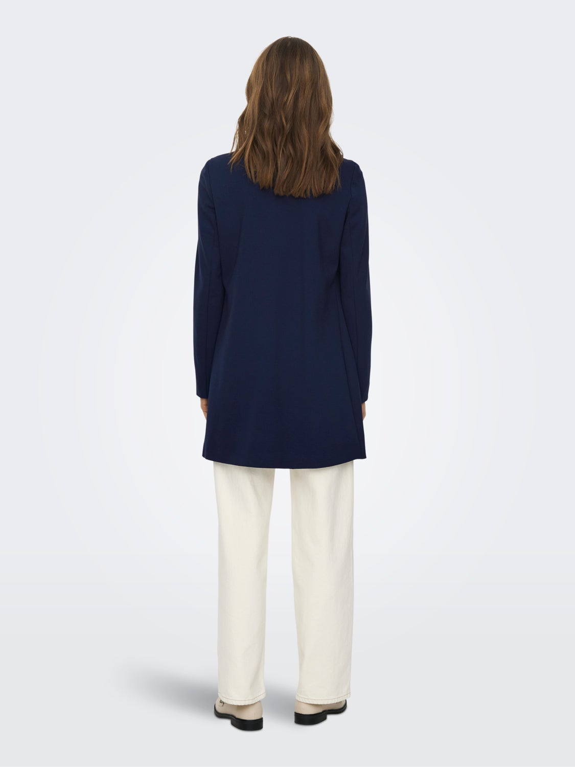 Solid color coatigan