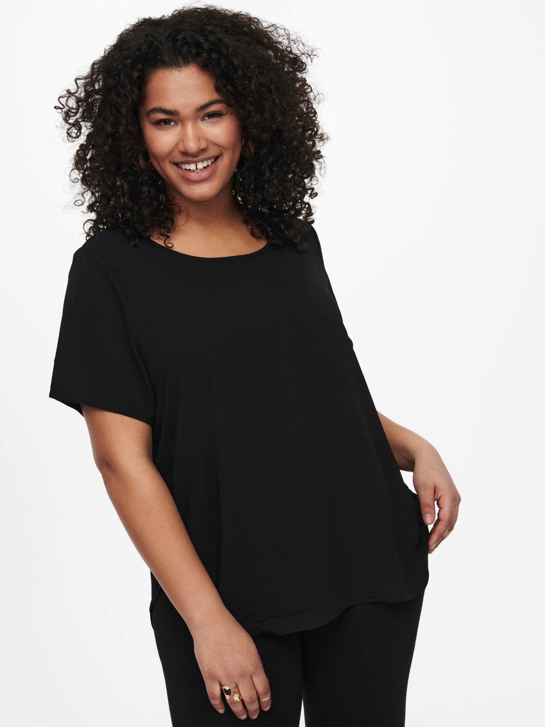 Curvy short sleeve Top