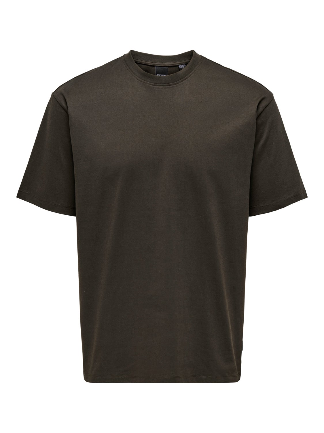 Oversized o-hals t-shirt