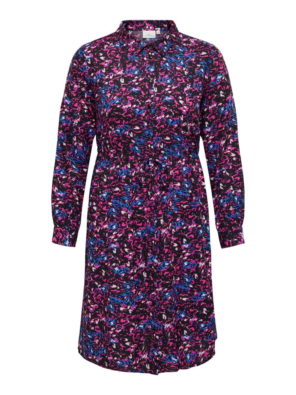 Curvy midi shirt dress