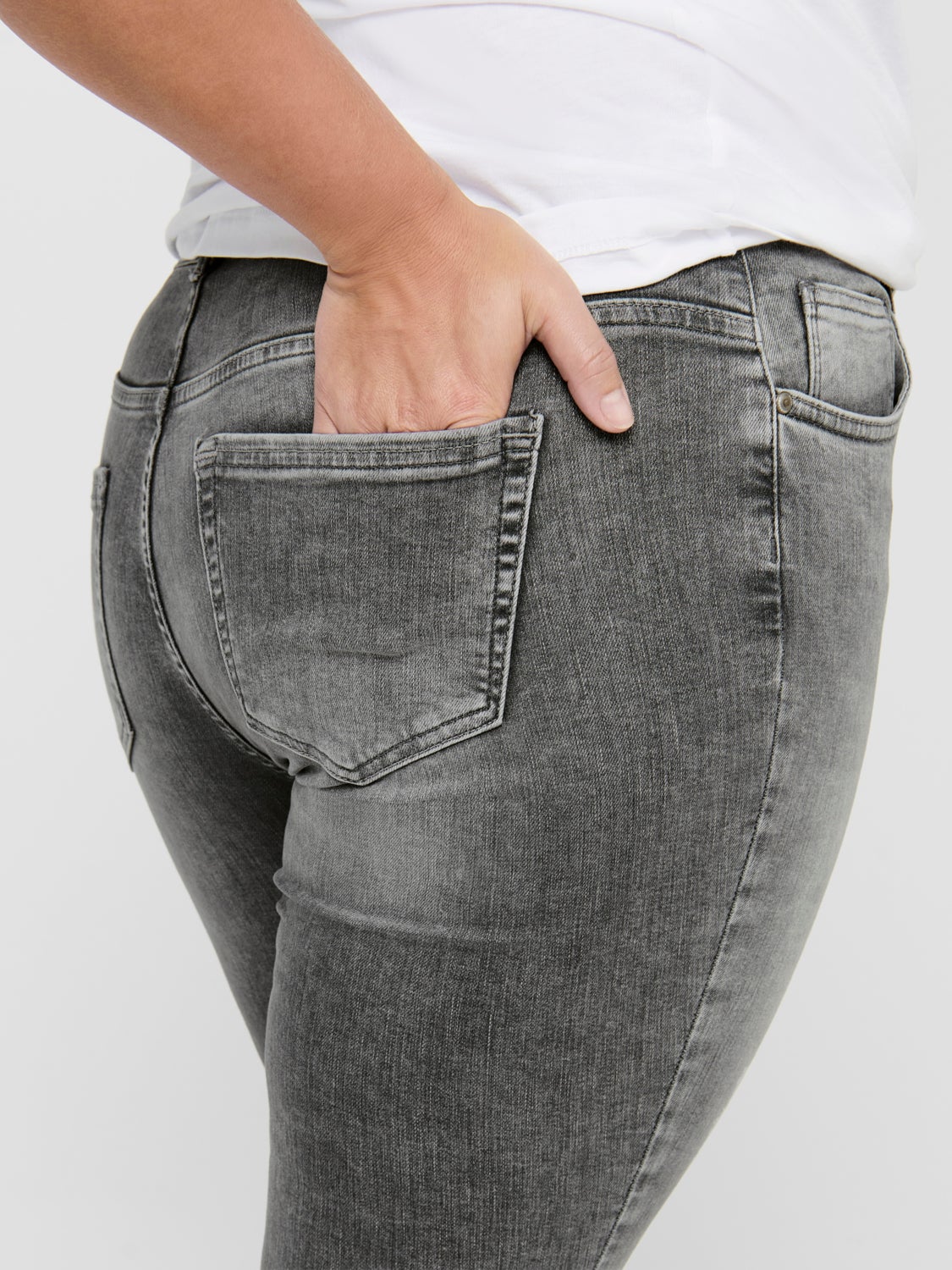 Curvy carwilly reg ankle Skinny fit jeans