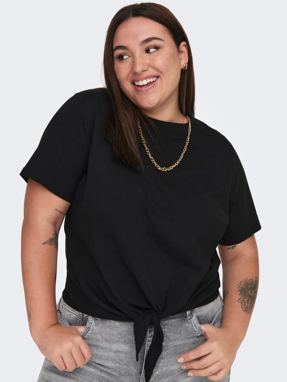 Regular Fit O-Neck Top