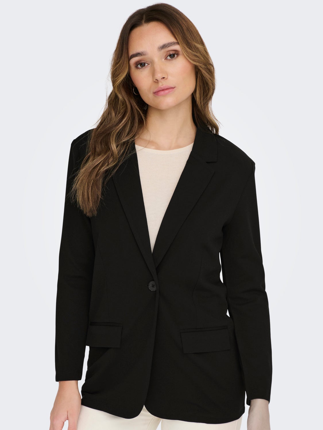 Classic box fit blazer