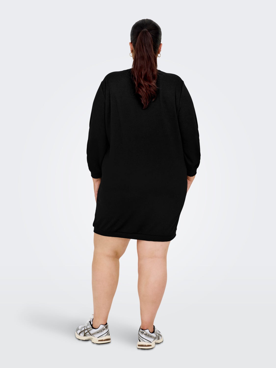 Curvy sweat dress