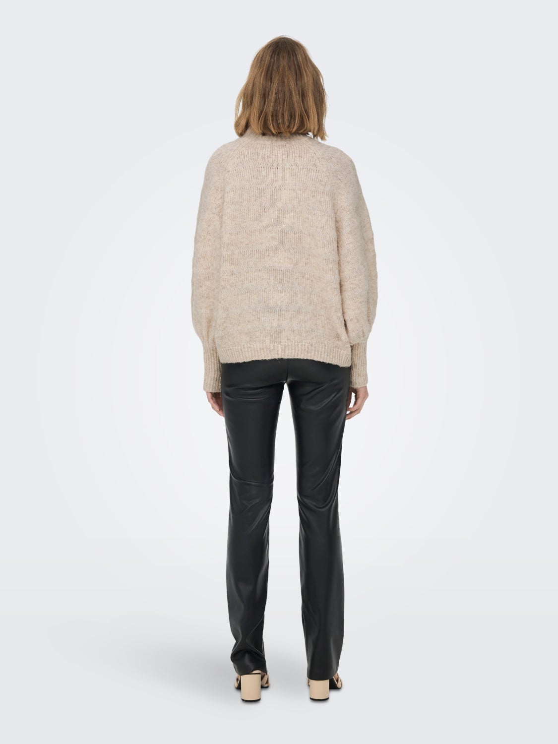 Highneck Knitted Pullover
