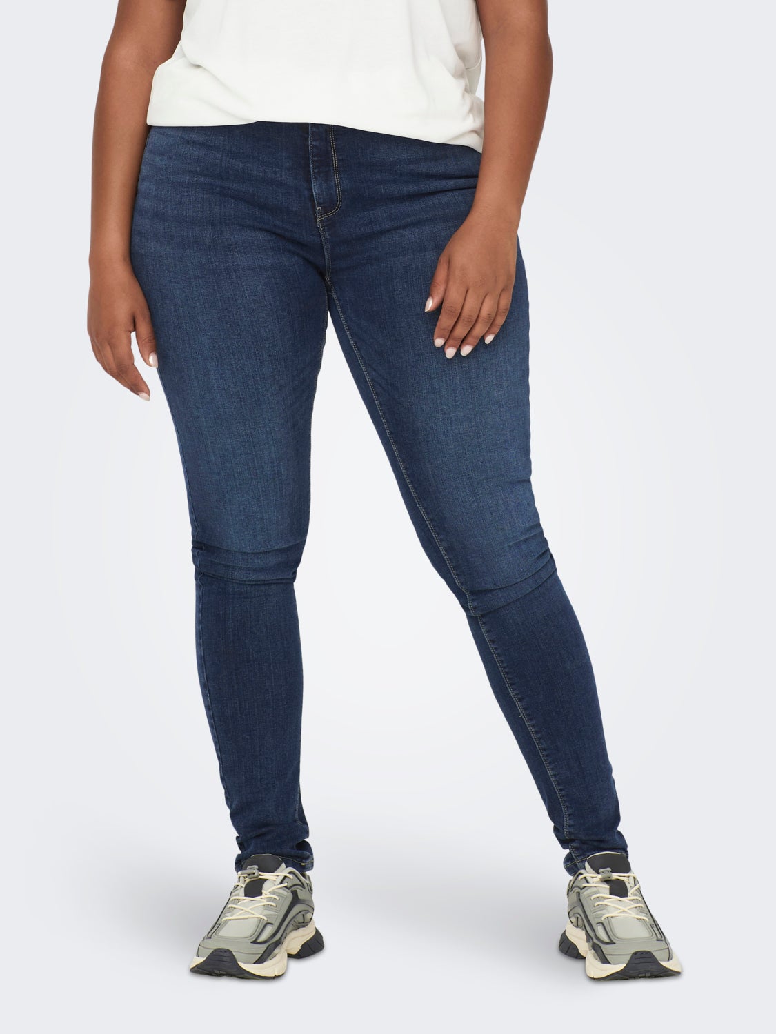 Curvy CarLaola life hw Skinny fit jeans