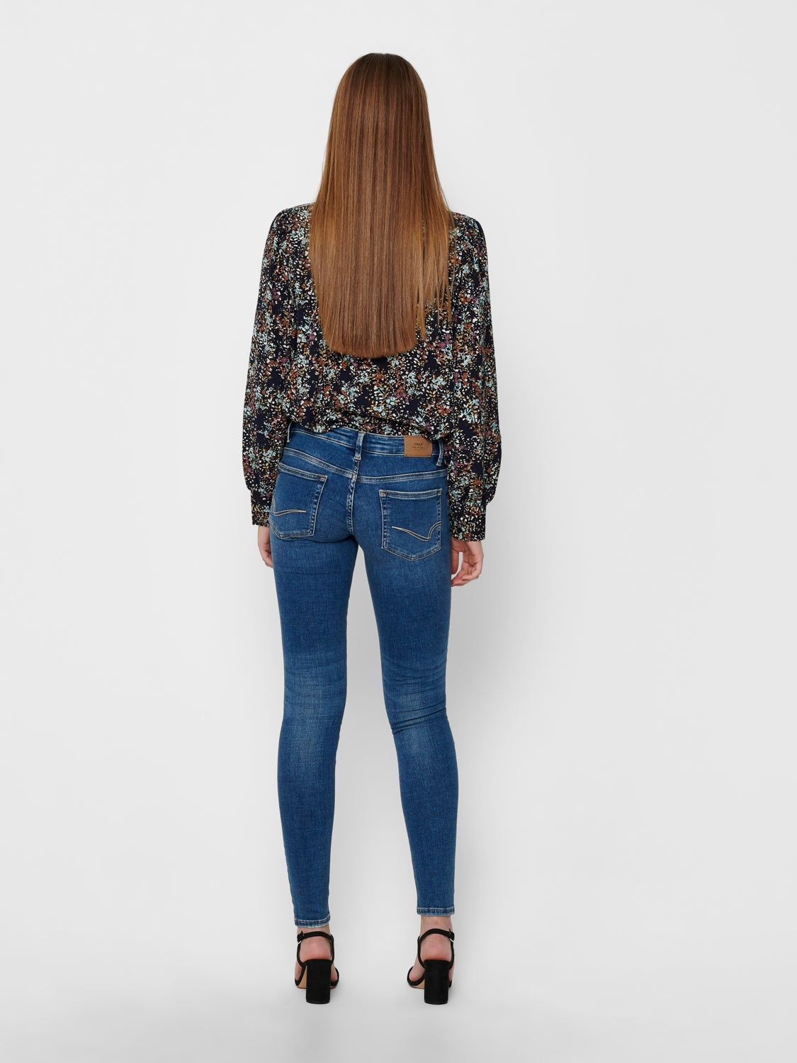 ONLCORAL LIFE SUPERLOW Skinny fit jeans