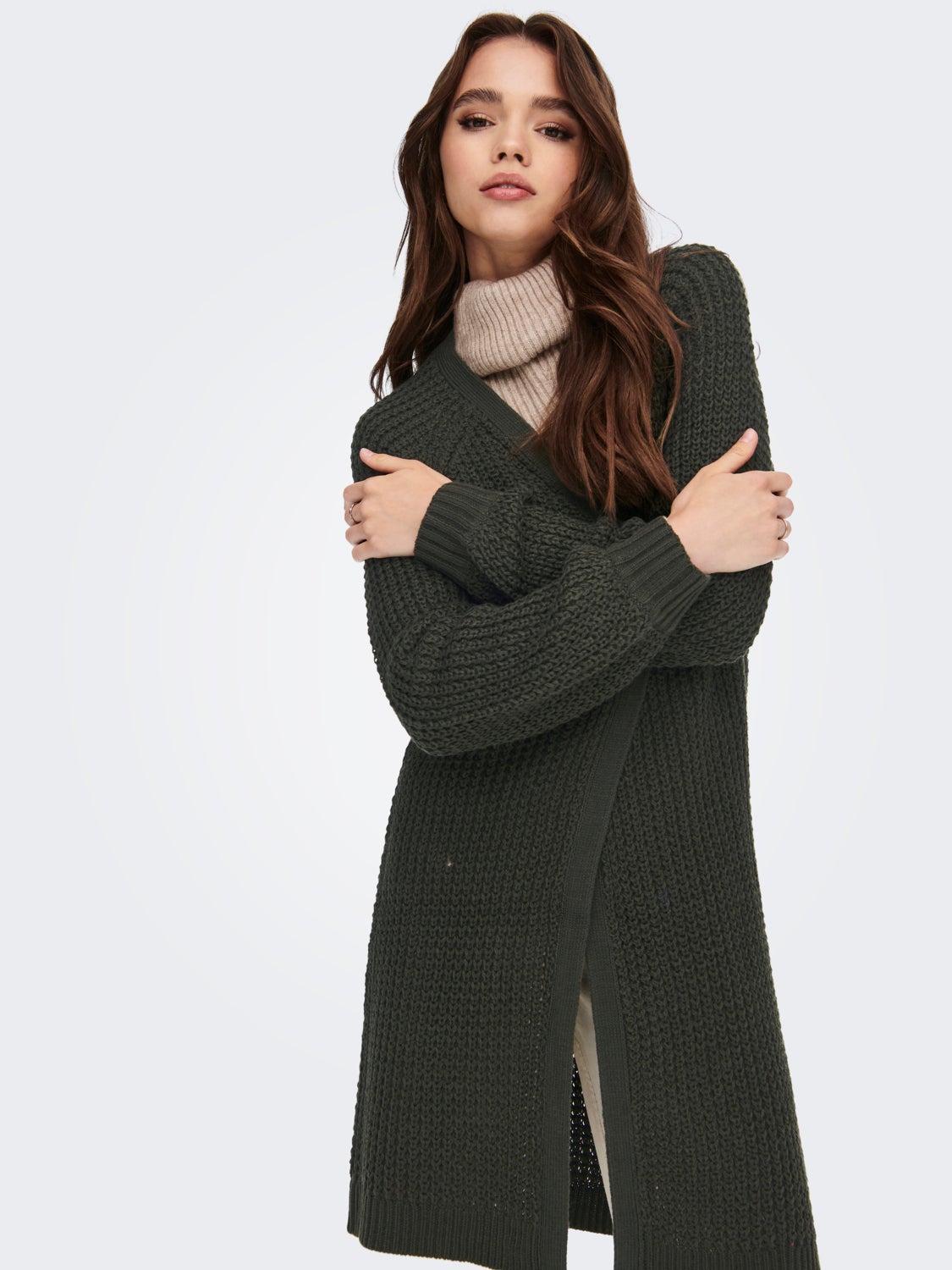 Long Knitted Cardigan