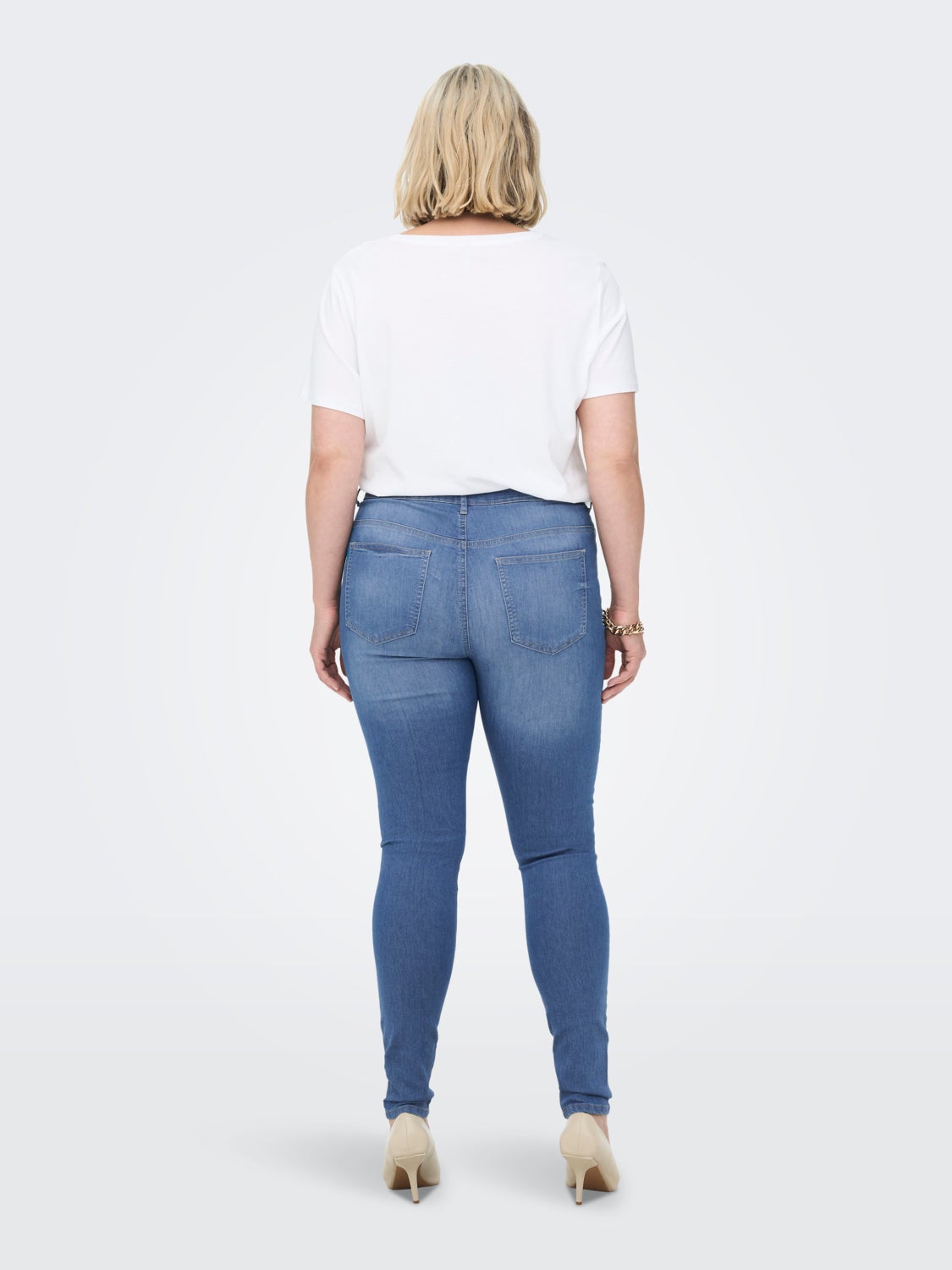 Curvy CARFlake highwaisted Skinny fit jeans