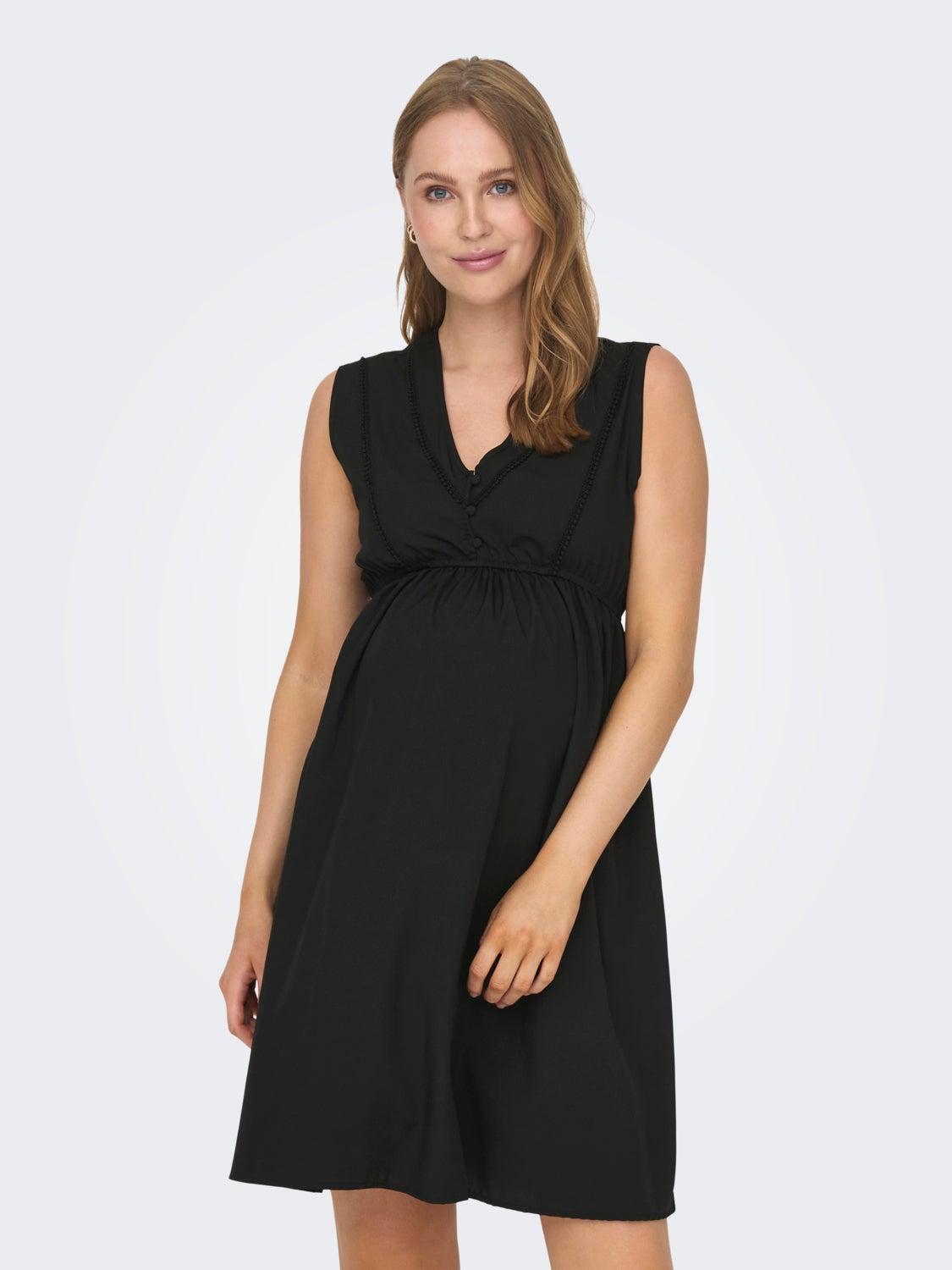 Mama Mini v-neck dress