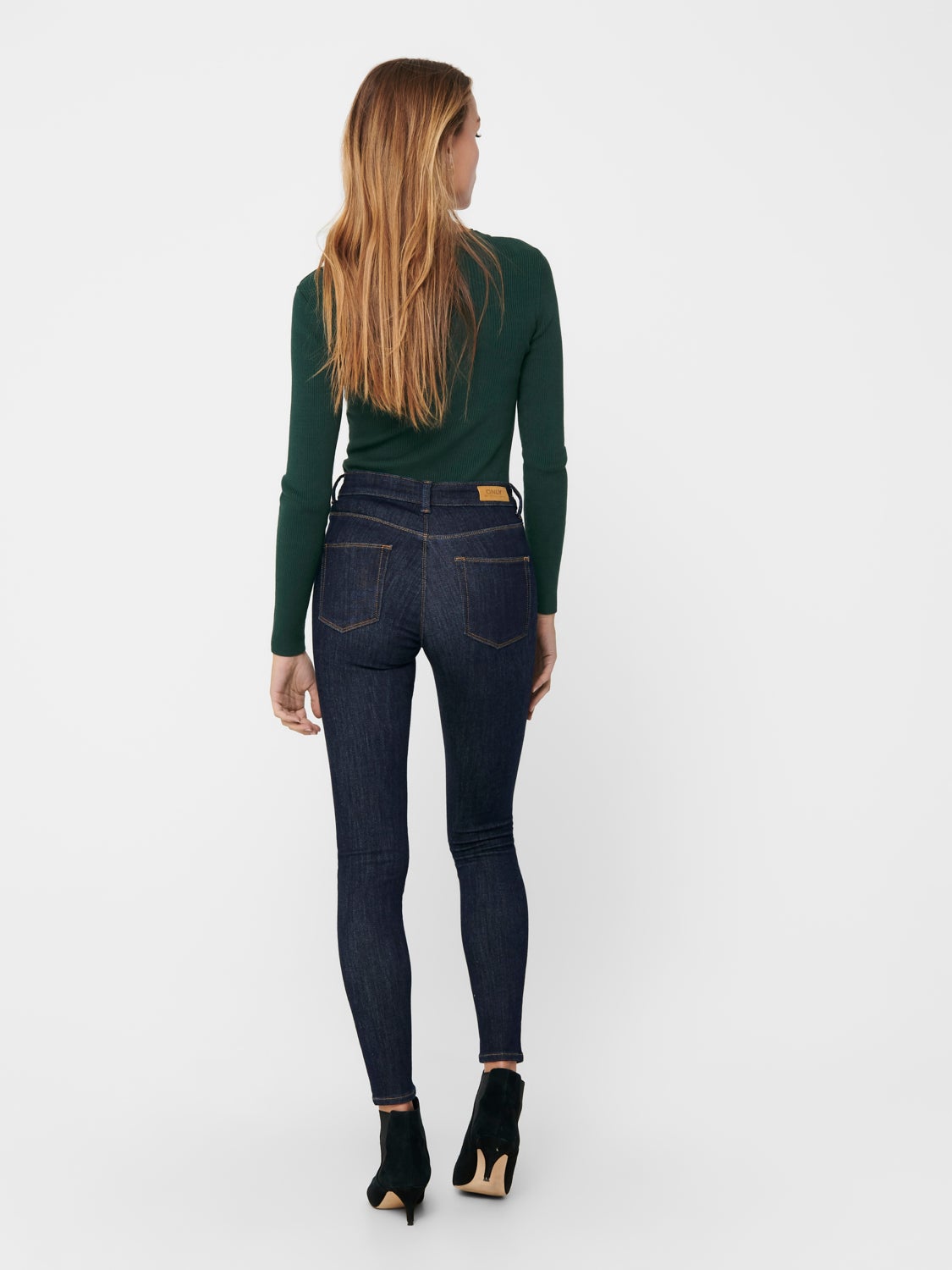 ONLHush life mid ankle rinse Skinny fit jeans