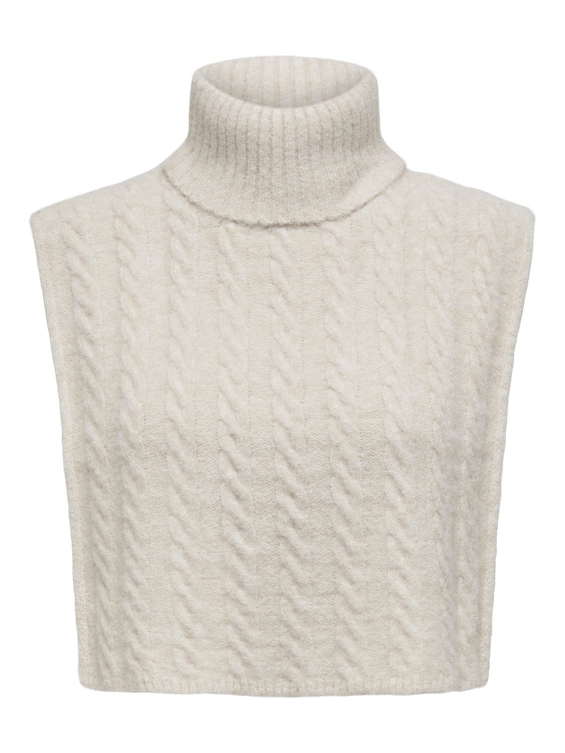 Long knitted collar