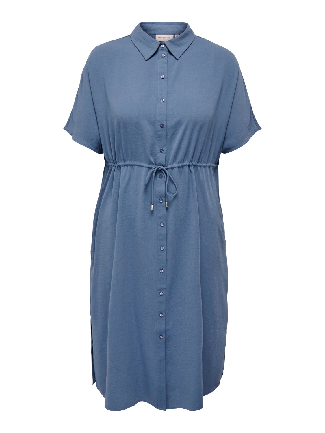 Curvy midi shirt dress