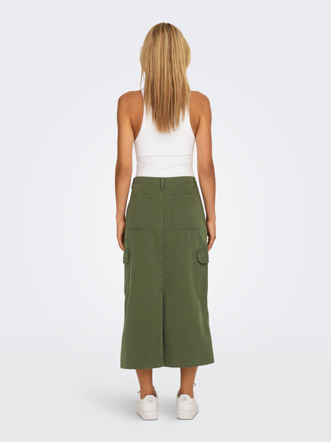 Midi cargo skirt