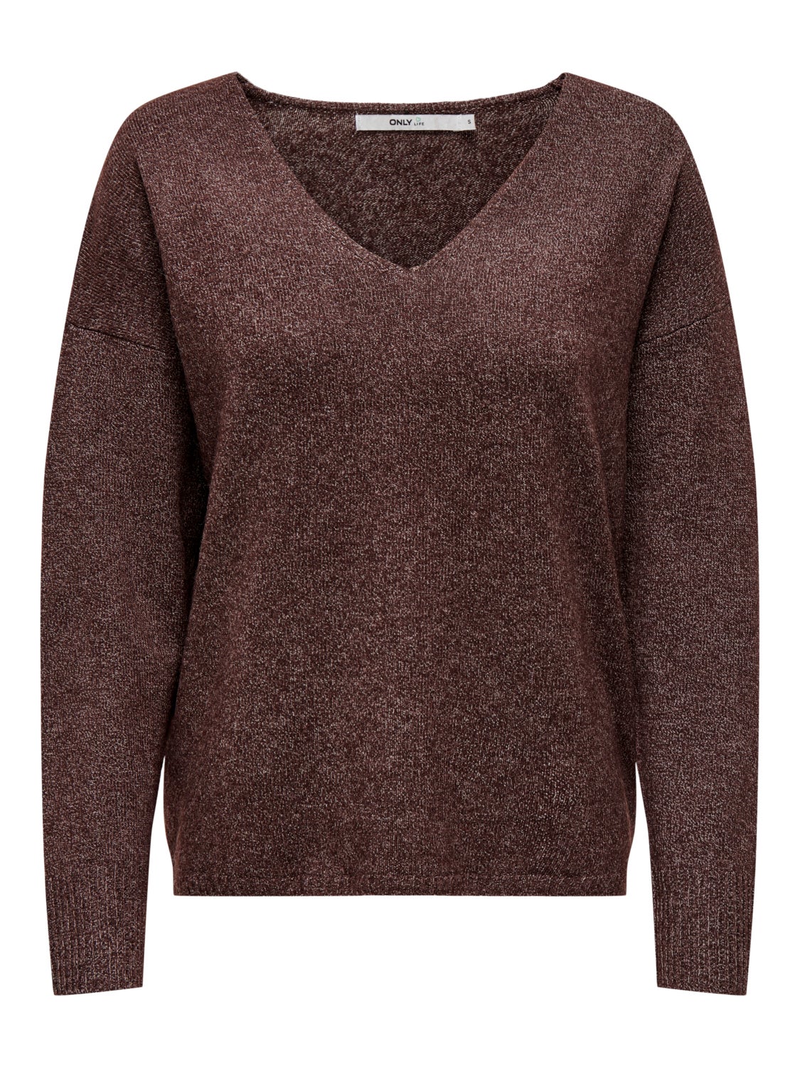 V-neck Knitted Pullover