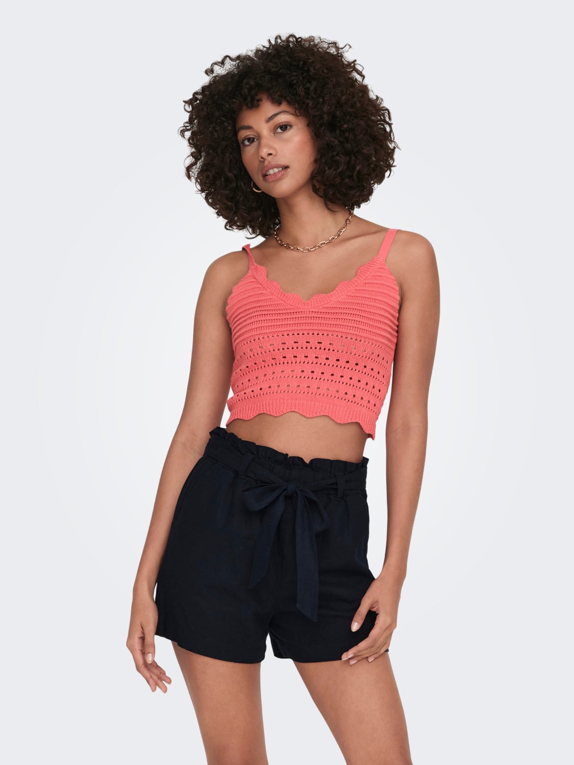 Knit Cropped Top