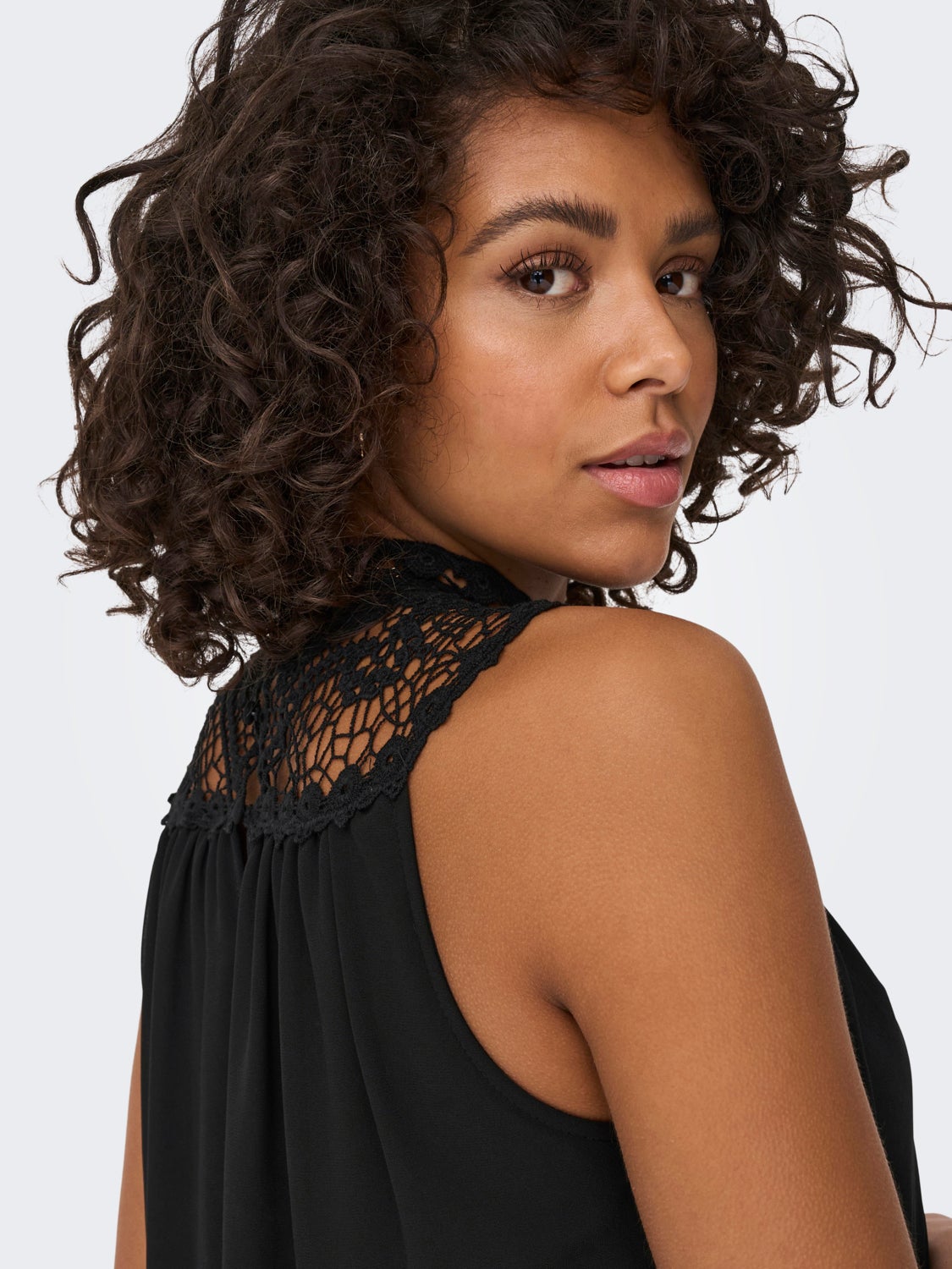 Mama lace detail dress