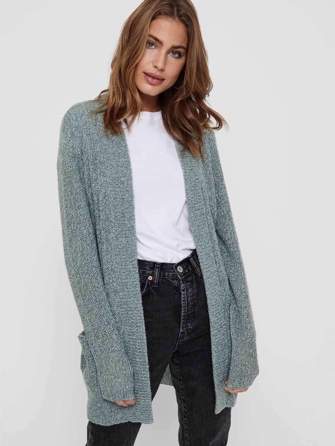 Long Knitted Cardigan