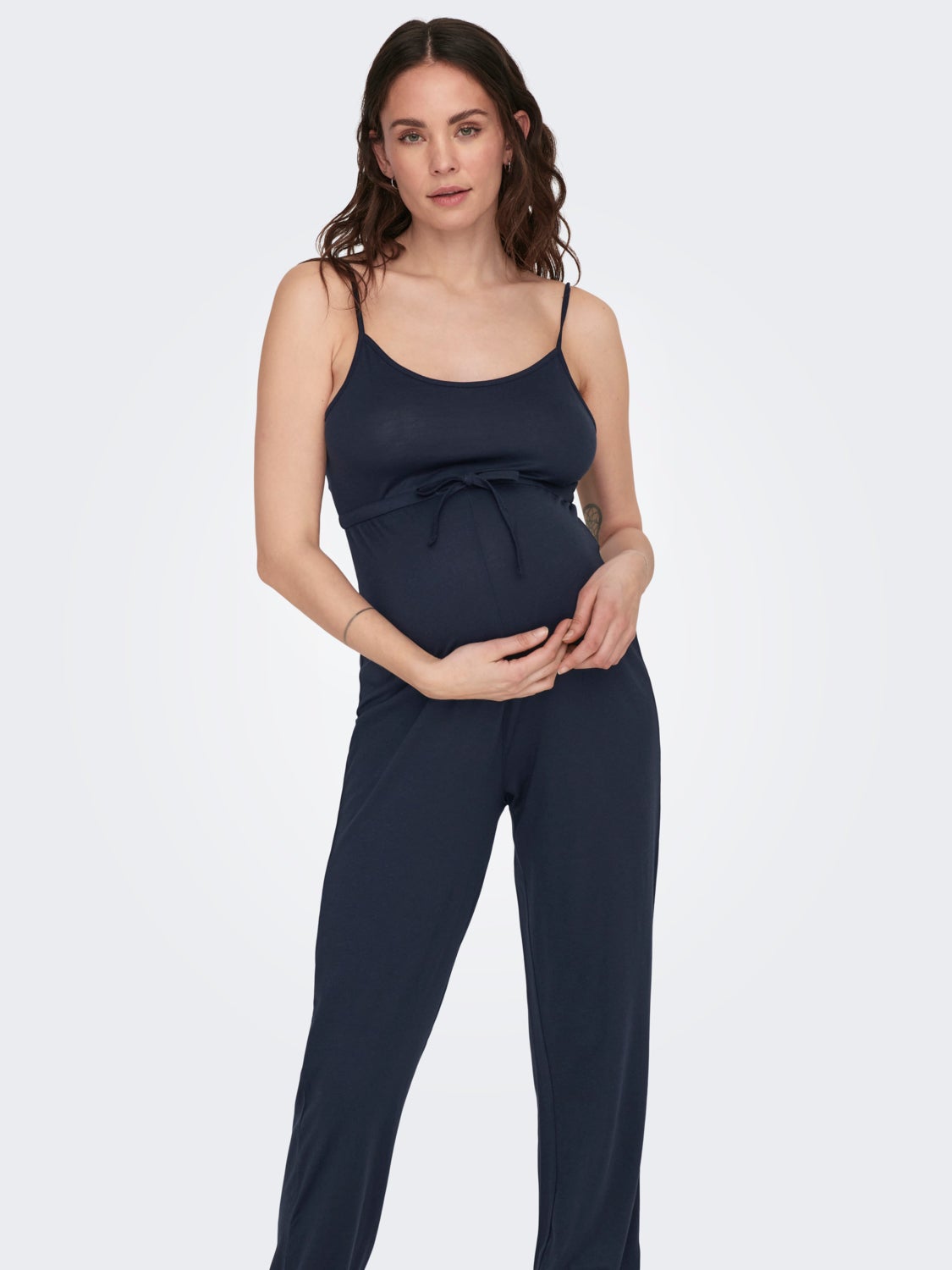 Mama sleeveless jumpsuit