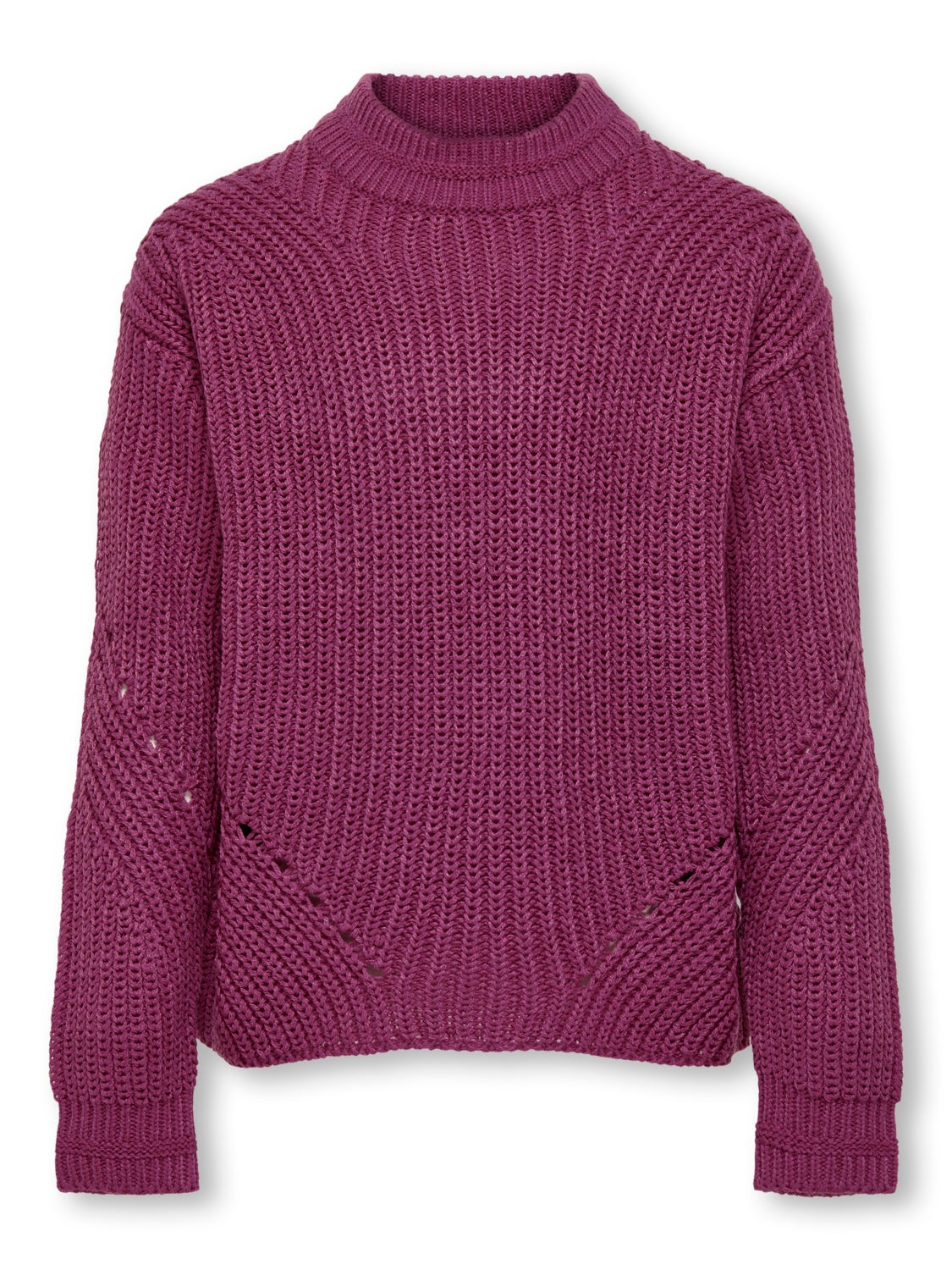 o-neck knit pullover
