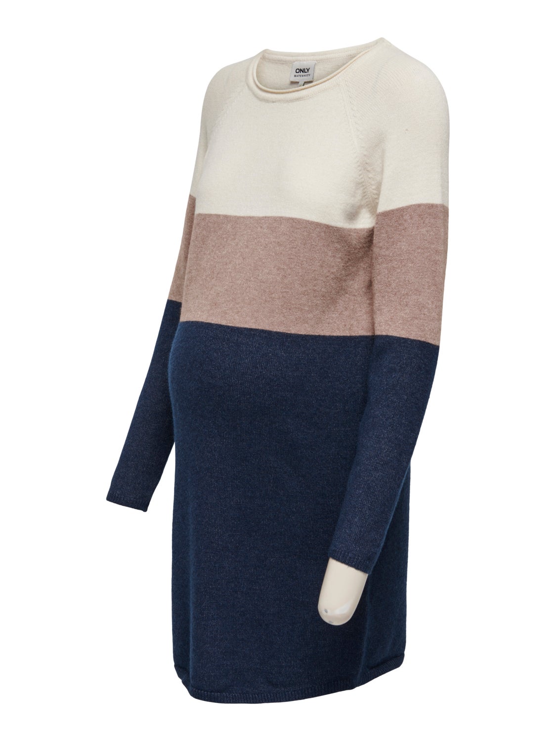 Mama striped Knitted Dress