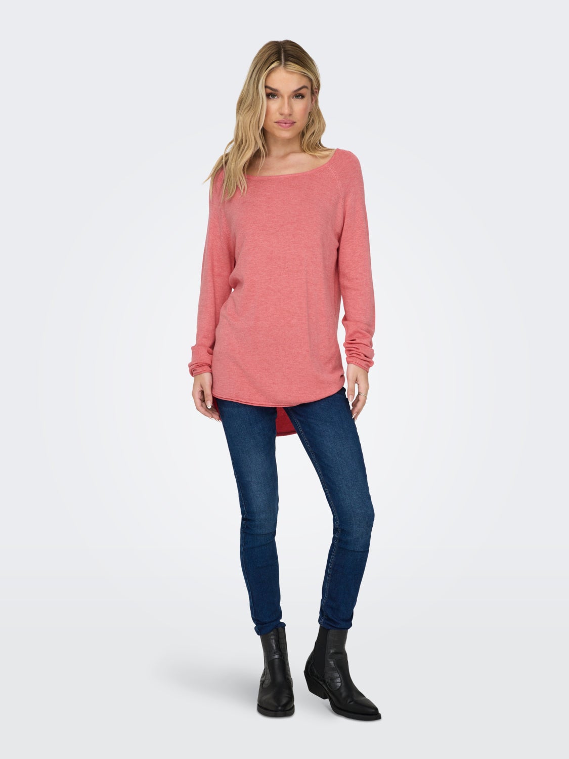 Long Knitted Pullover