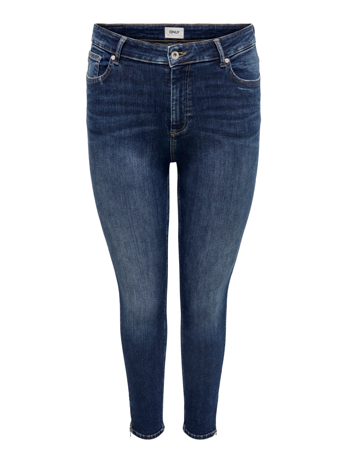 Curvy CARWilly hw ankle Skinny fit jeans