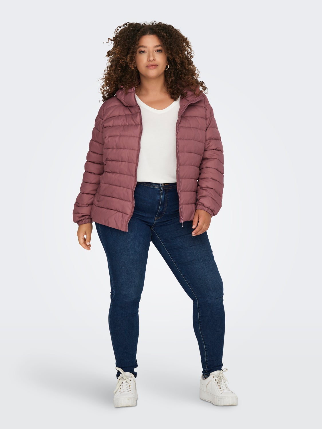 Curvy short Quilted jacket