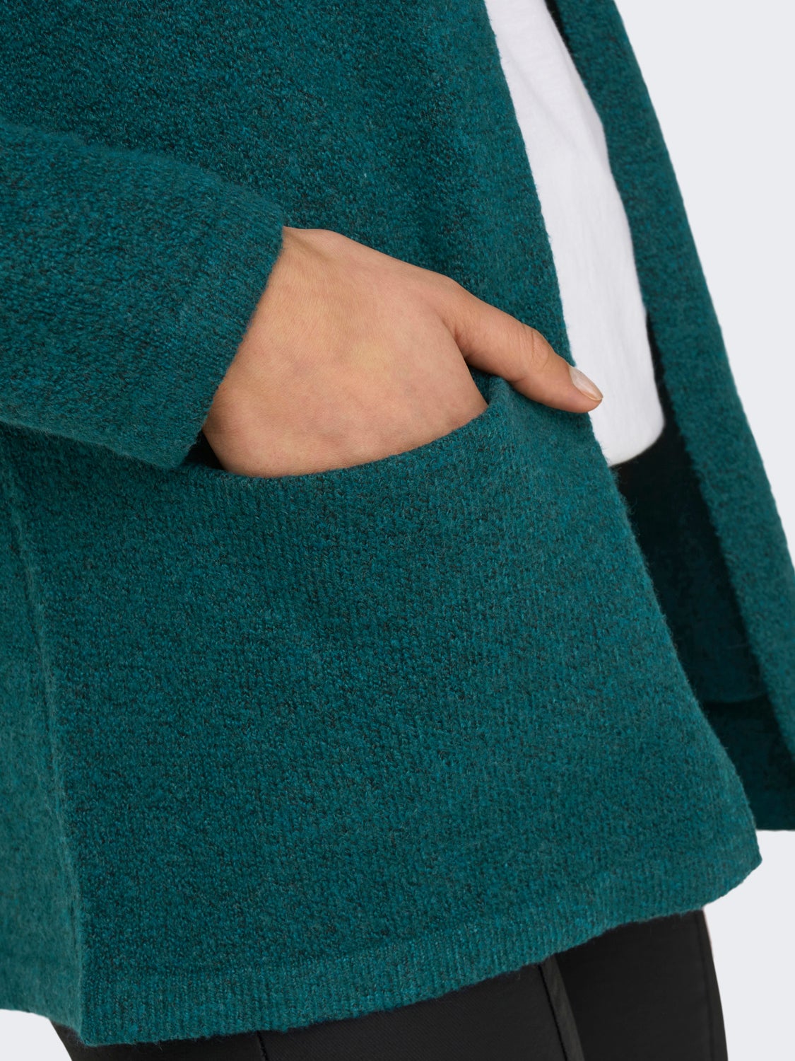 Hooded Knitted Cardigan